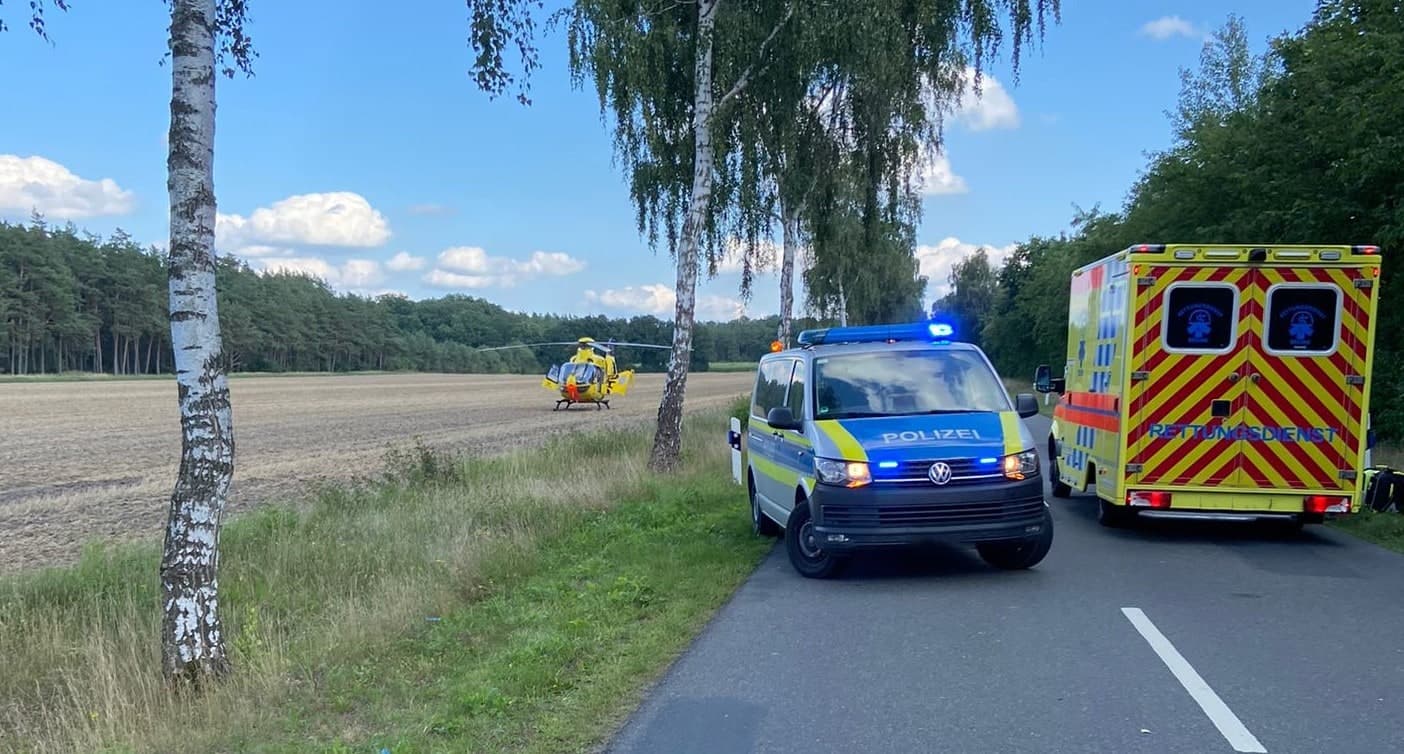 [VUPK] Verkehrsunfall auf Kreisstraße